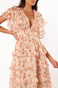 Women's Chiffon Pleated Dress